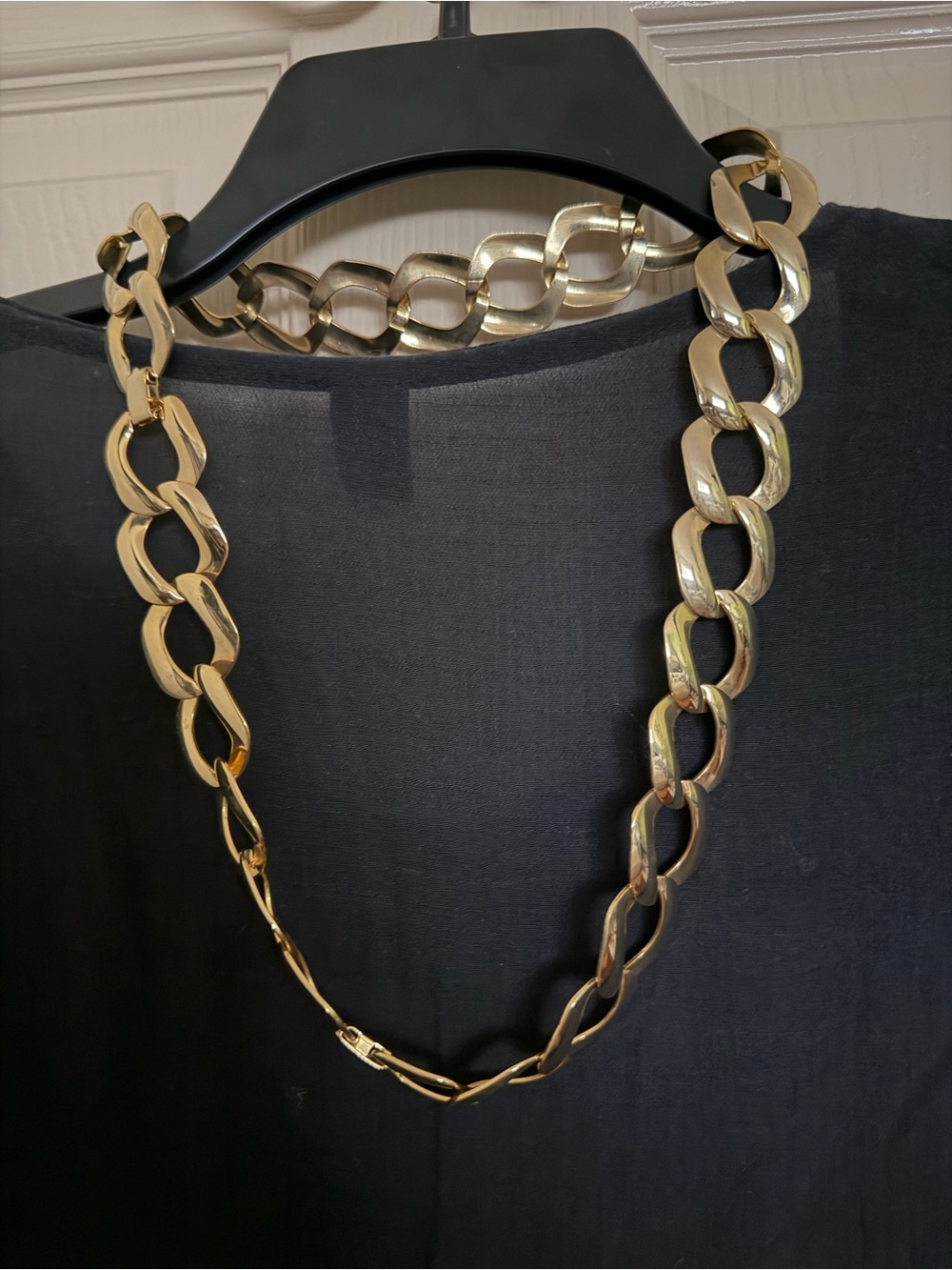 Gold Link Chain Necklace - Women Jewelry